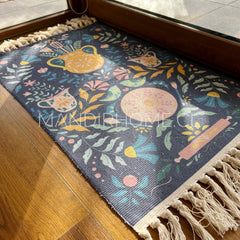 Alfombra Bajada Rectangular Estampado Magia 100x60cms