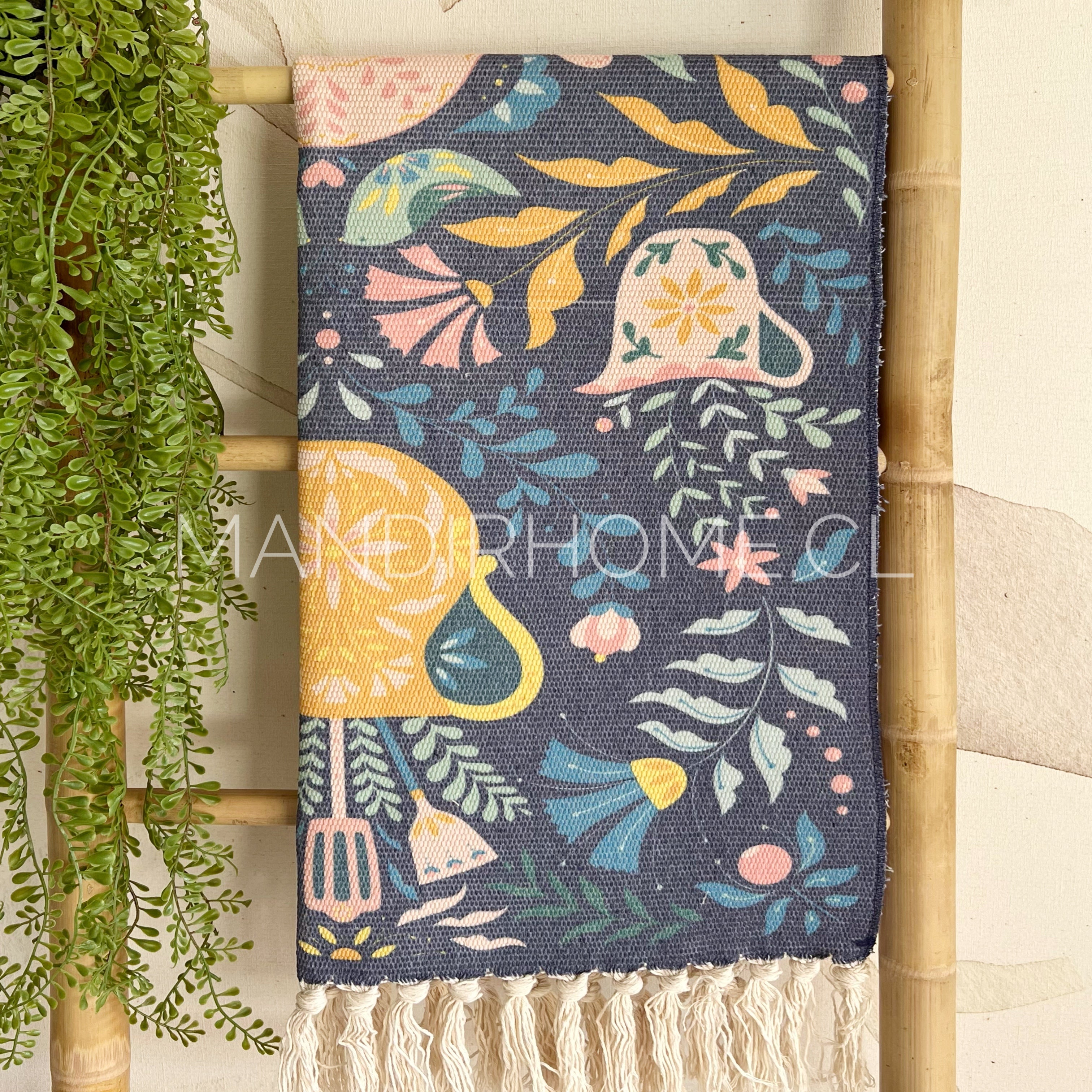 Alfombra Bajada Rectangular Estampado Magia 100x60cms