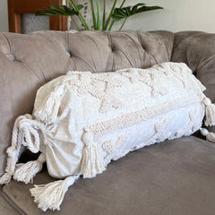 ¡Queda 1! Funda de Cojín Boho Caramelo 60x30cms