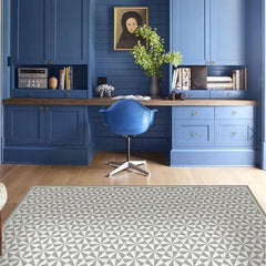 Alfombra Vinílica Pirámide Grey Mist 220x140cms/ A PEDIDO