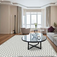 Alfombra Vinílica Pirámide Grey Mist 220x140cms/ A PEDIDO